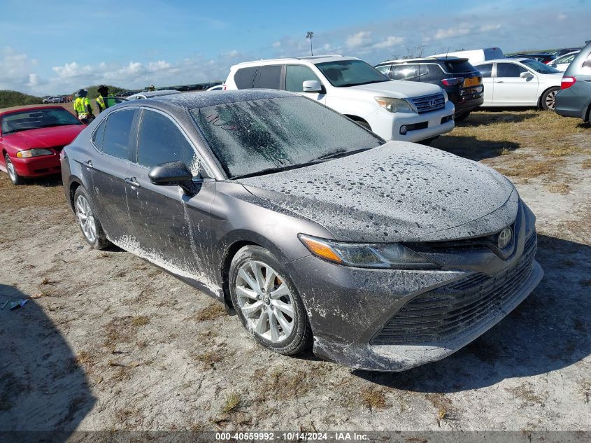 2019 TOYOTA CAMRY LE #2995299901