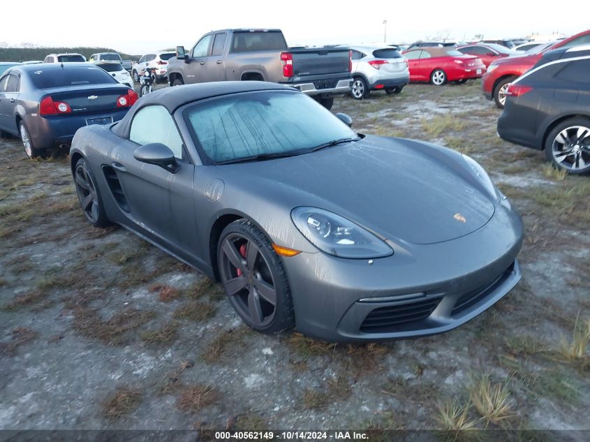 2019 PORSCHE 718 BOXSTER S #2992824999