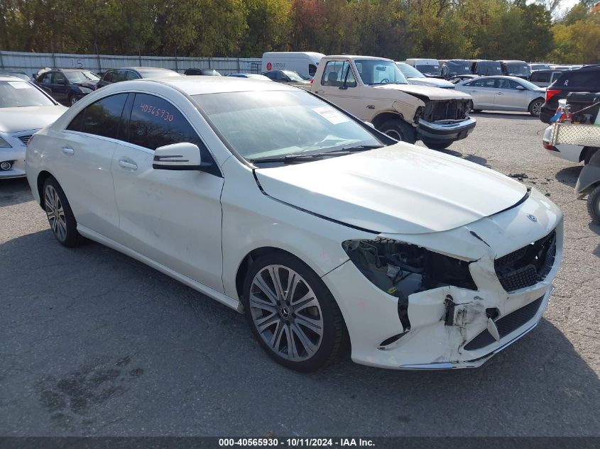 2018 MERCEDES-BENZ CLA 250 4MATIC #2992825064