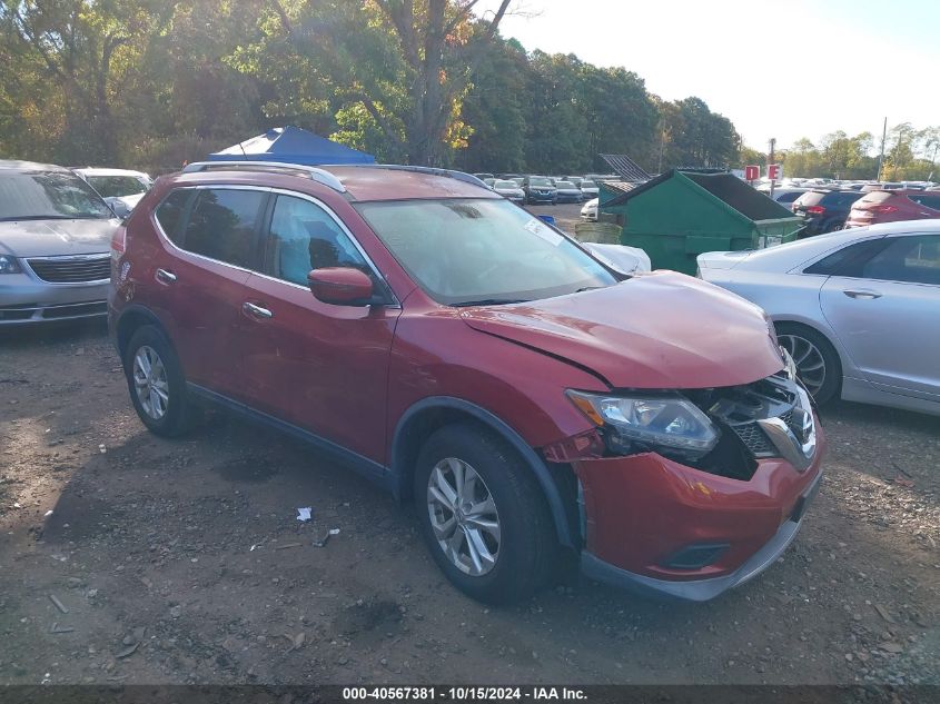 2016 NISSAN ROGUE SV #2995299631