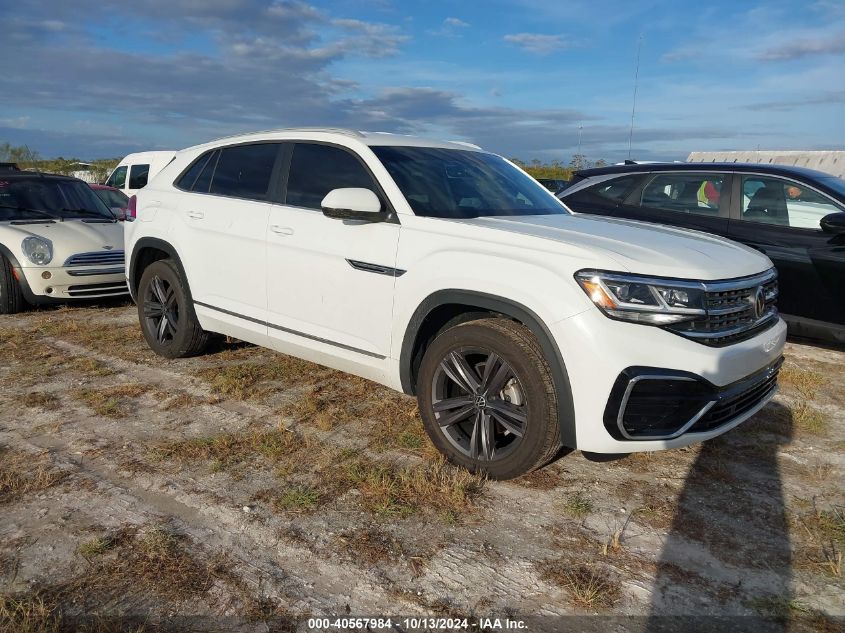 2021 VOLKSWAGEN ATLAS CROSS SPORT 3.6L V6 SE W/TECHNOLOGY R-LINE #2992824979