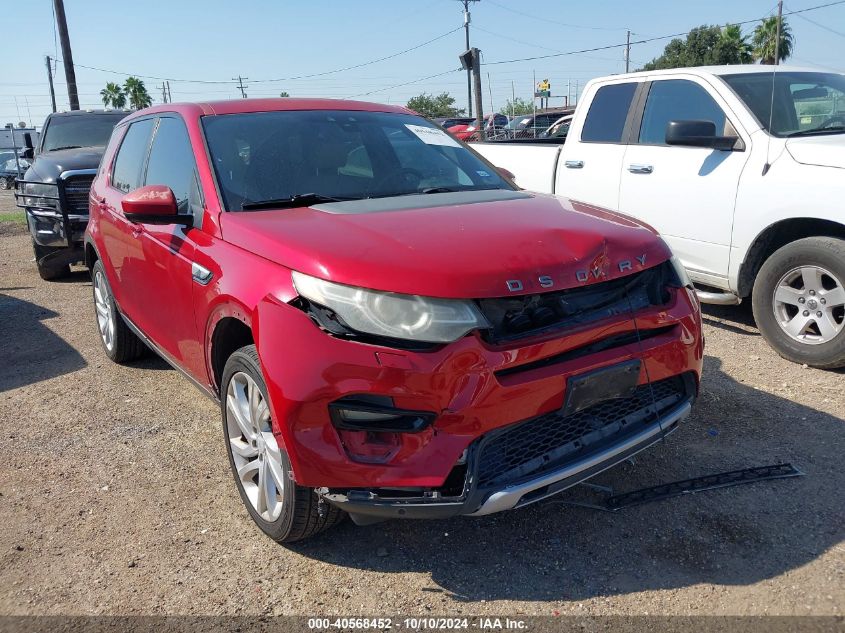 2015 LAND ROVER DISCOVERY SPORT HSE #3051092418