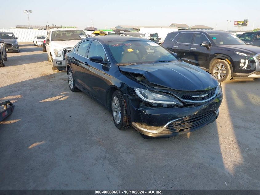 2016 CHRYSLER 200 LIMITED #3035086464