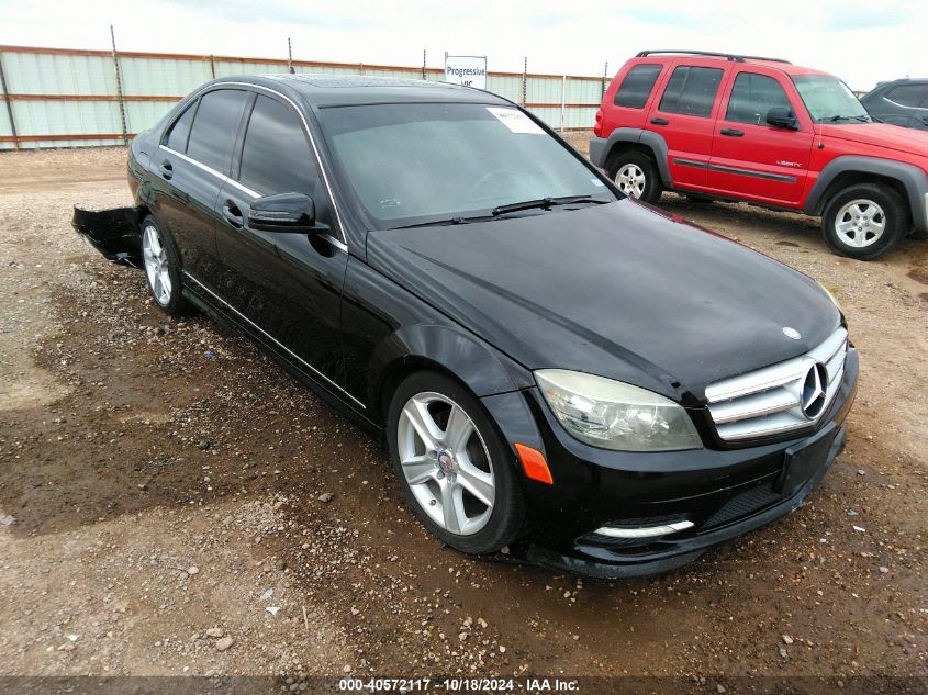 2011 MERCEDES-BENZ C 300 LUXURY 4MATIC/SPORT 4MATIC #3037131256