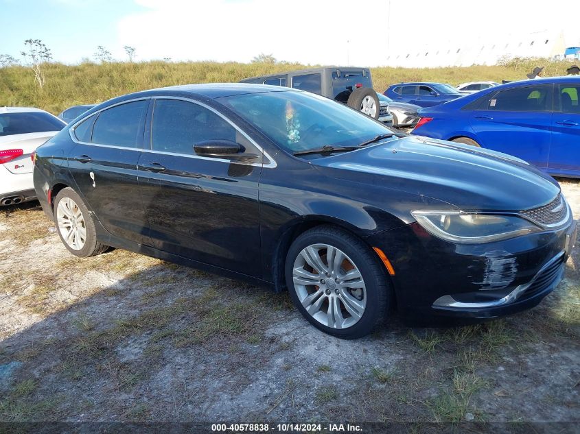 2015 CHRYSLER 200 LIMITED #2995299358