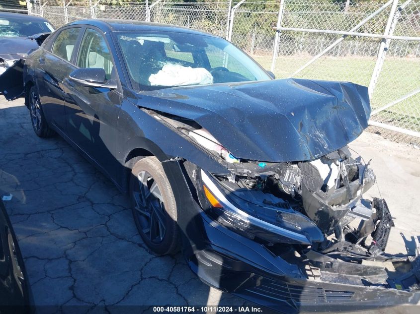 2024 HYUNDAI ELANTRA HYBRID LIMITED #2990349245