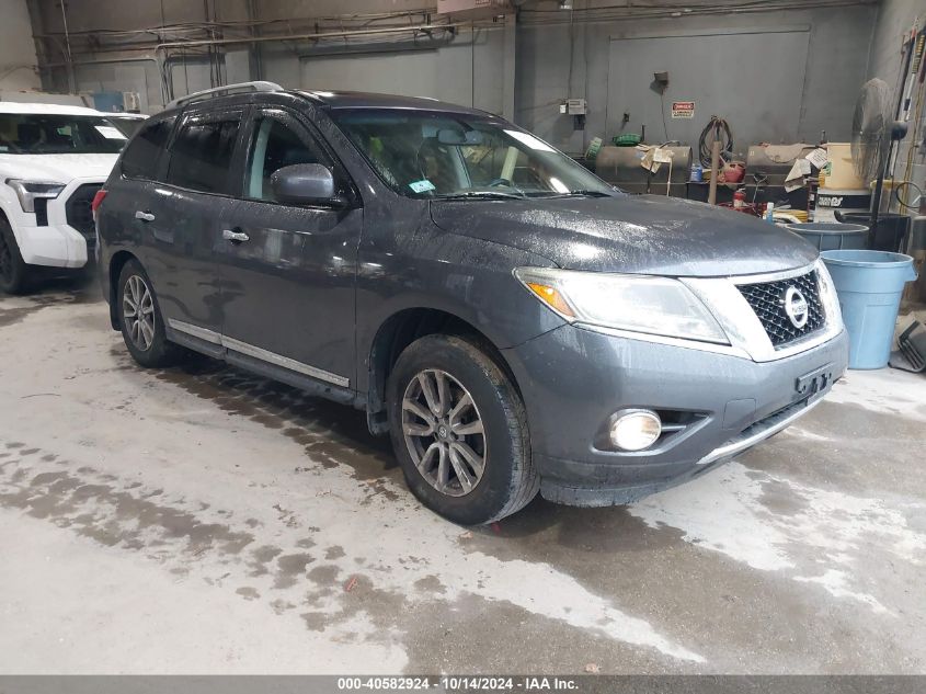 2014 NISSAN PATHFINDER SL #3035076212