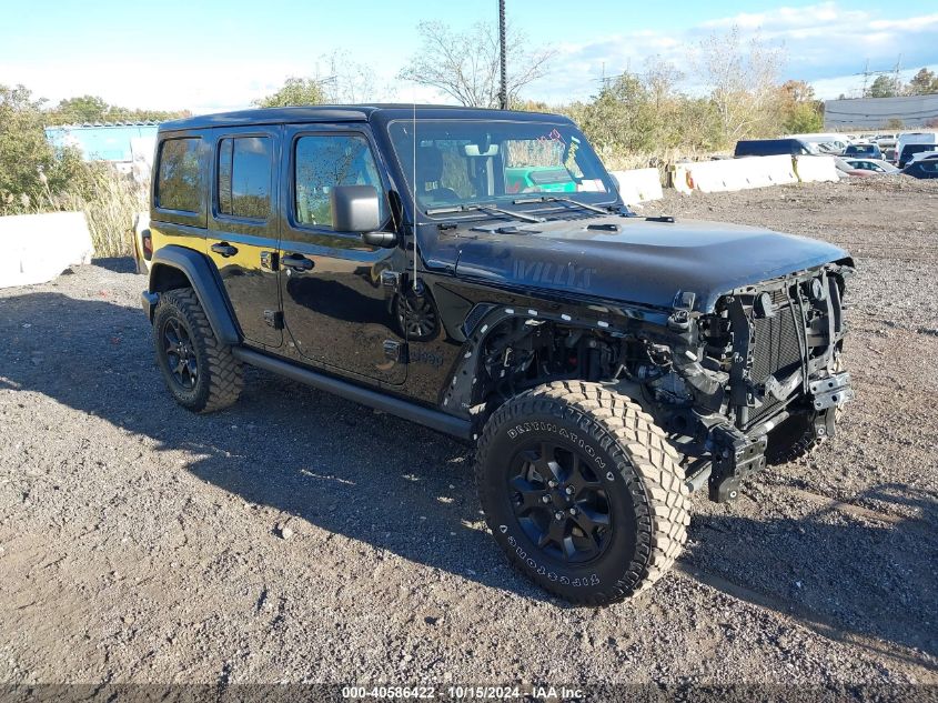 2021 JEEP WRANGLER UNLIMITED WILLYS 4X4 #2995299478