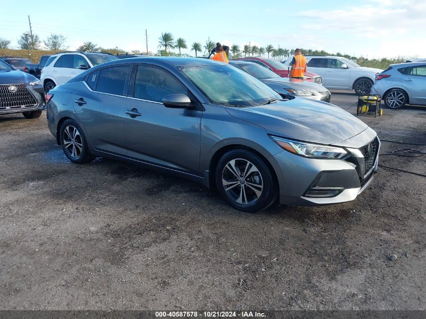 2022 NISSAN SENTRA SV XTRONIC CVT #2995283074