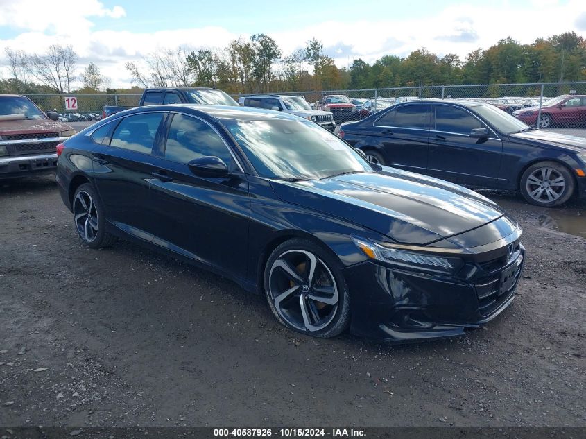 2021 HONDA ACCORD SPORT #2995299443