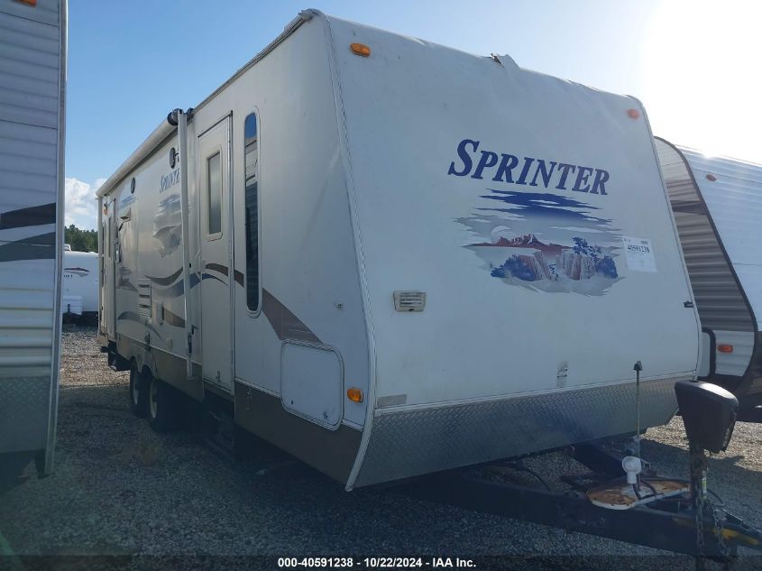 2008 KEYSTONE SPRINTER #3037527324