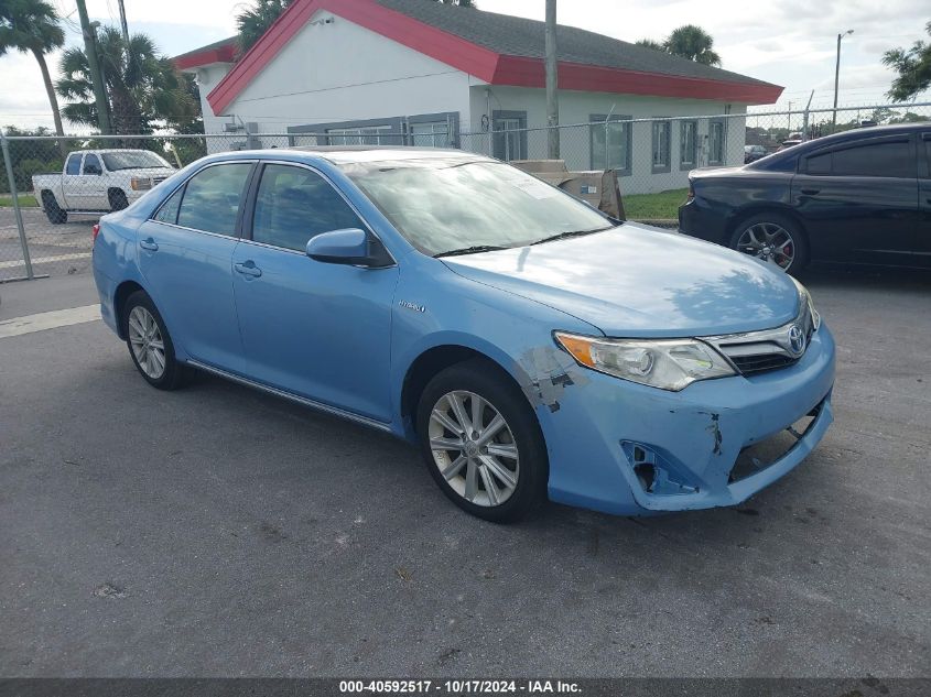 2013 TOYOTA CAMRY HYBRID XLE #3035076047