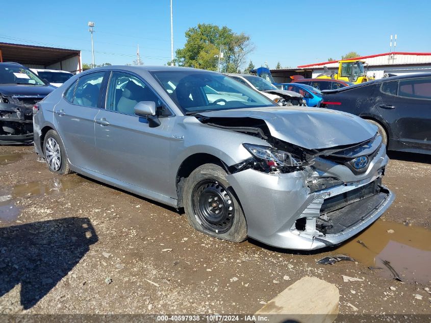 2020 TOYOTA CAMRY LE HYBRID #3035075954