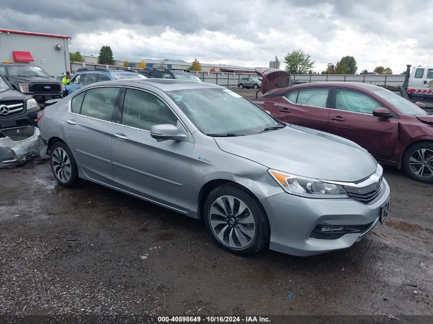 2017 HONDA ACCORD HYBRID EX-L #3056063051