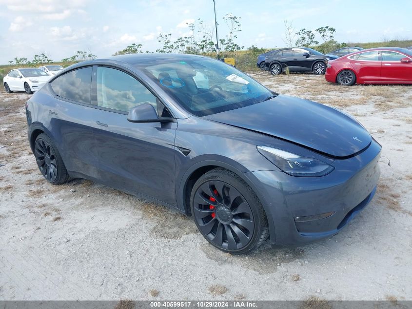 2022 TESLA MODEL Y PERFORMANCE DUAL MOTOR ALL-WHEEL DRIVE #2992824442