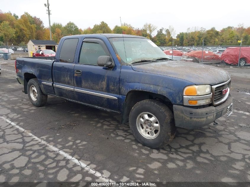 2001 GMC SIERRA 1500 SLE #2990348725