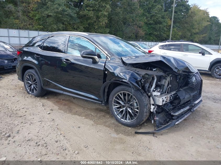 2022 LEXUS RX 350 F SPORT HANDLING #2990348692