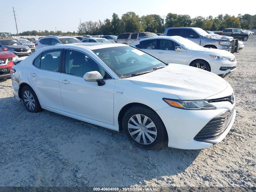 2018 TOYOTA CAMRY HYBRID LE #2992824366