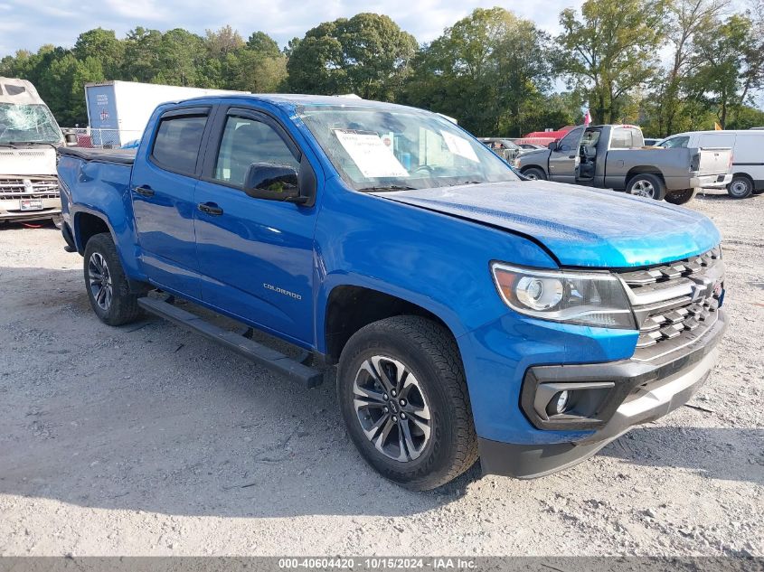 2021 CHEVROLET COLORADO 2WD  SHORT BOX Z71 #2990356793