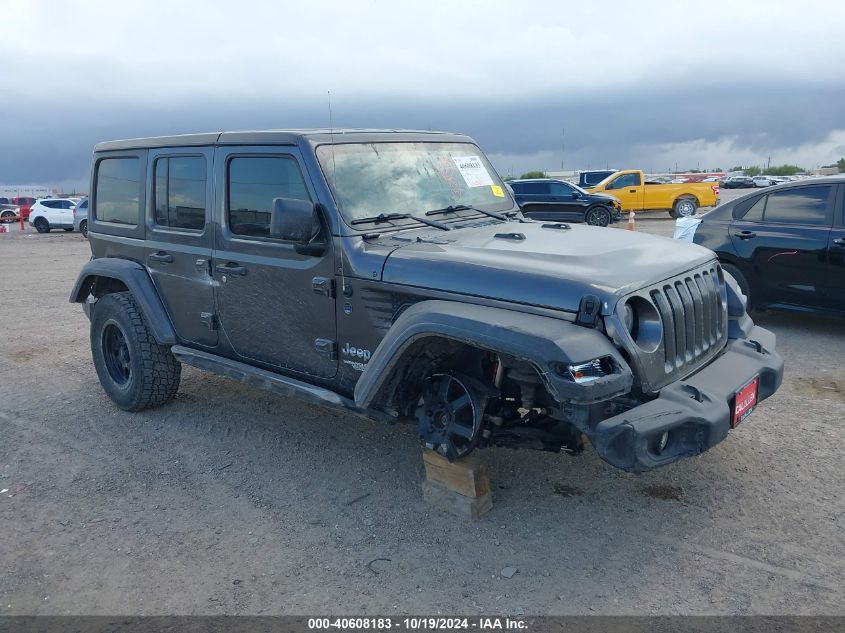 2018 JEEP WRANGLER UNLIMITED SPORT S 4X4 #3035086072