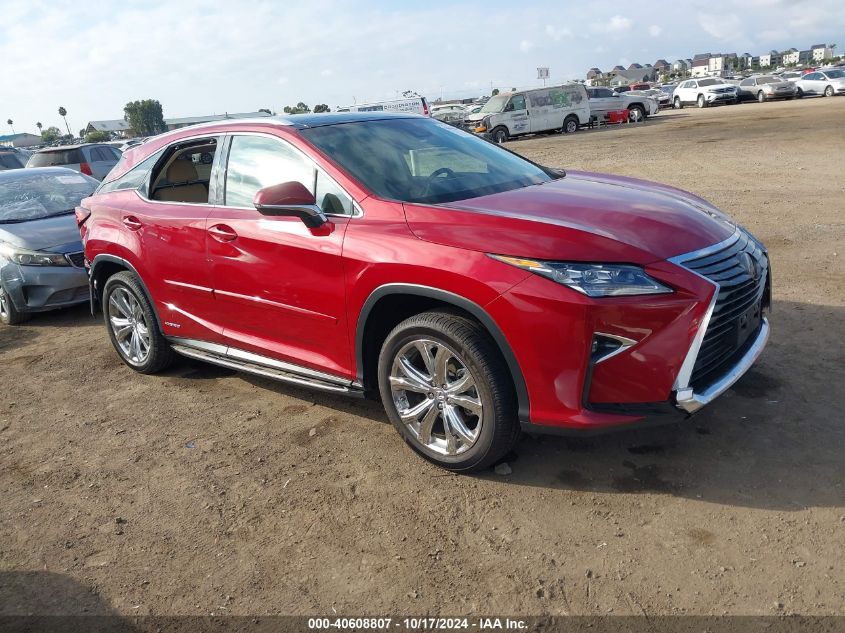 2019 LEXUS RX 450H #2992832967