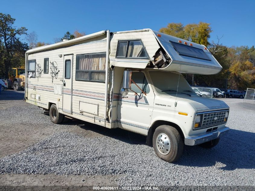 1988 FORD ECONOLINE E350 CUTAWAY VAN #3037548440