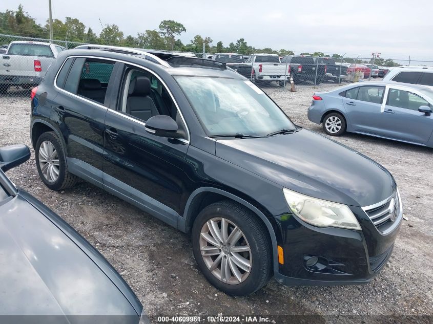 2011 VOLKSWAGEN TIGUAN SE #3035076129