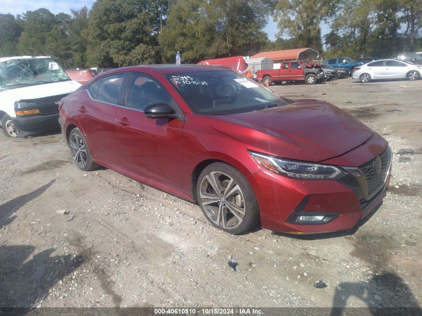 2021 NISSAN SENTRA SR XTRONIC CVT #2992817482