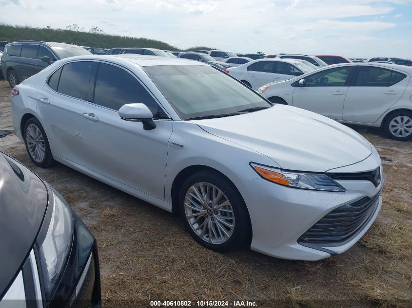 2020 TOYOTA CAMRY XLE HYBRID #2992824229