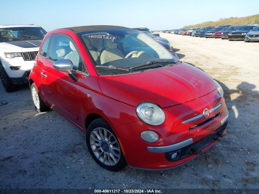 2013 FIAT 500C LOUNGE #2997775295