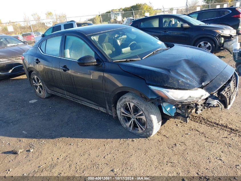 2022 NISSAN SENTRA SV XTRONIC CVT #2996536473