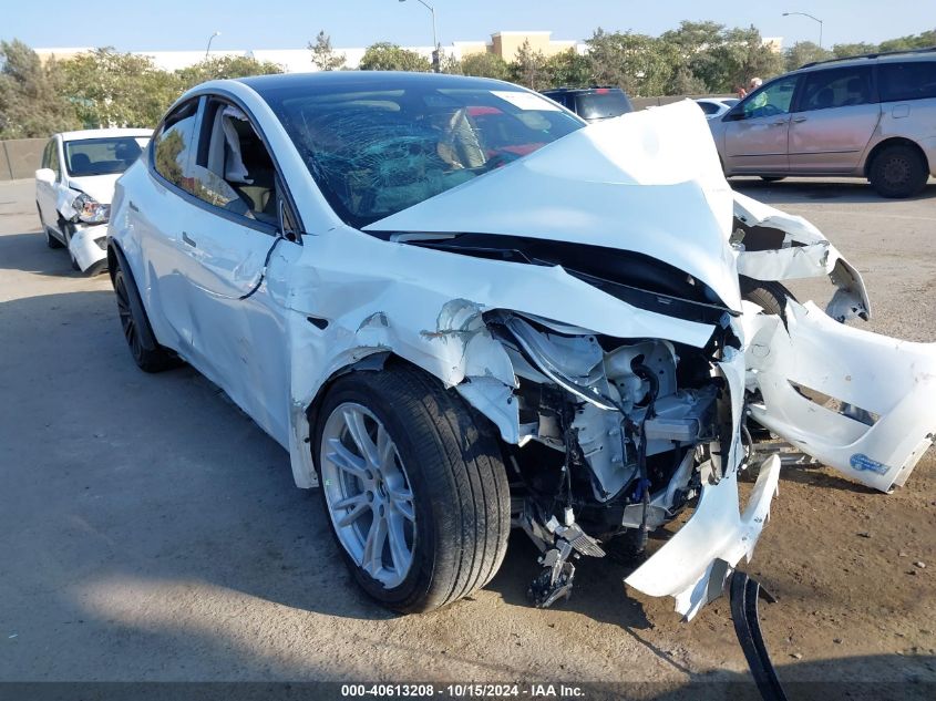 2021 TESLA MODEL Y LONG RANGE DUAL MOTOR ALL-WHEEL DRIVE #2992832950