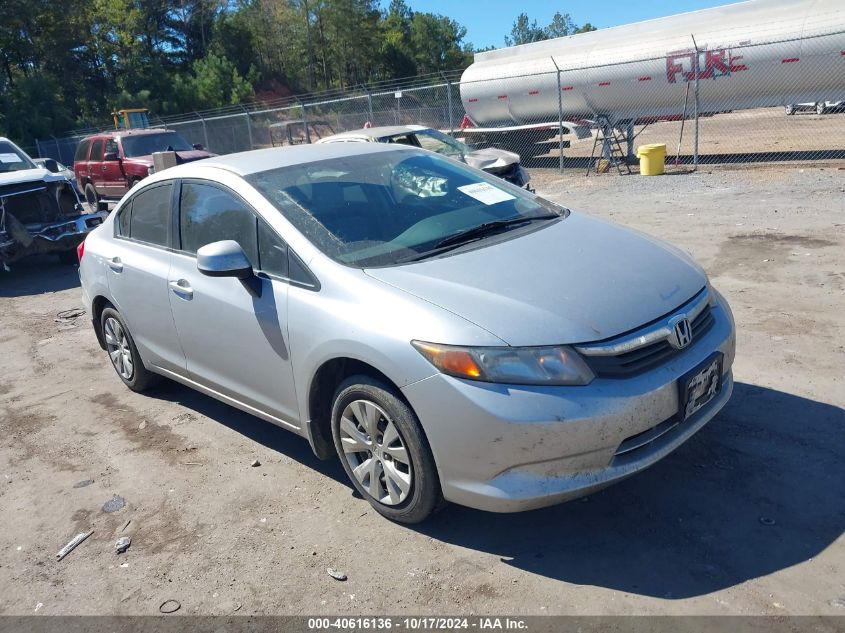 2012 HONDA CIVIC SDN LX #3056473913