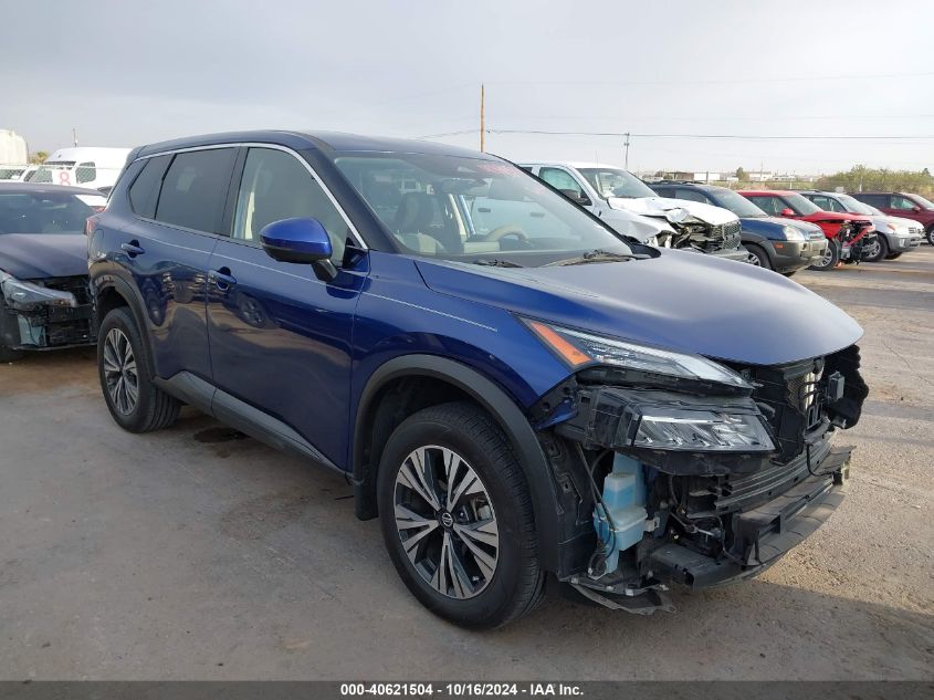 2021 NISSAN ROGUE SV FWD #3035089581