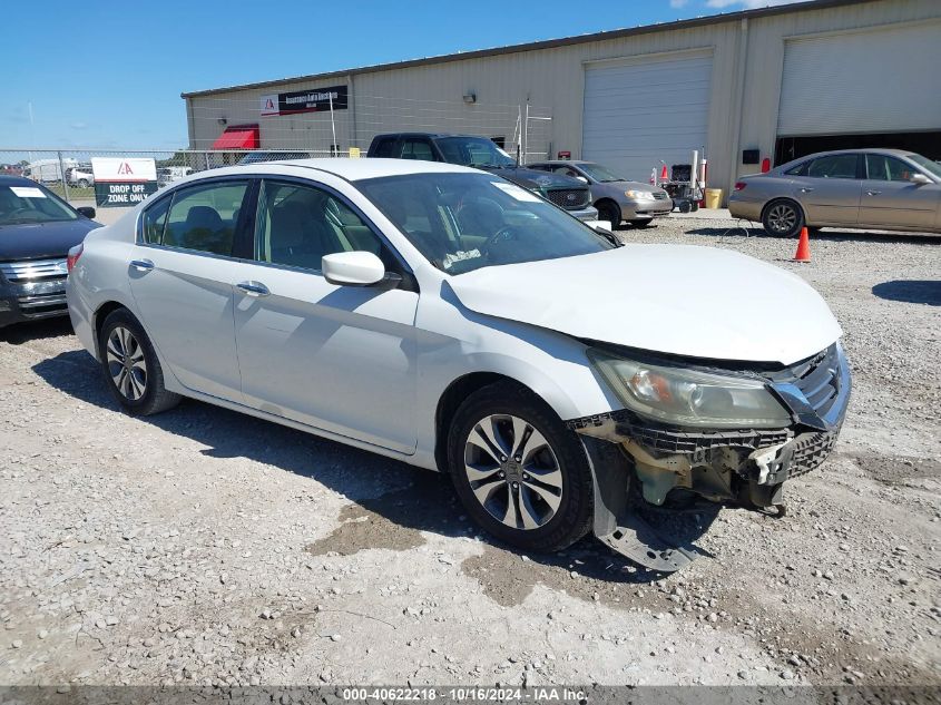 2013 HONDA ACCORD LX #2992829874