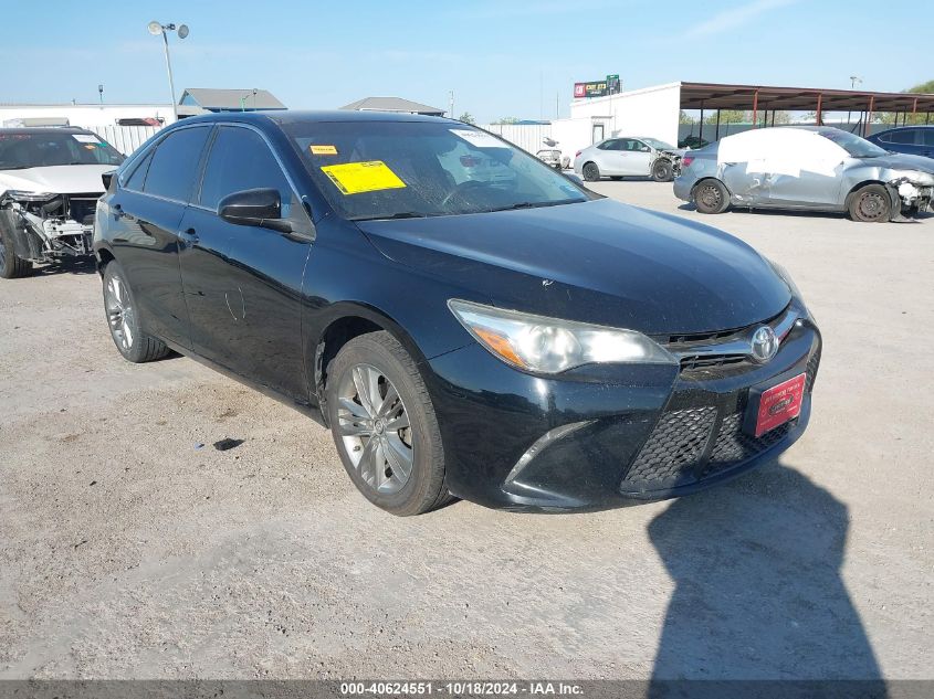 2017 TOYOTA CAMRY SE #3033210648