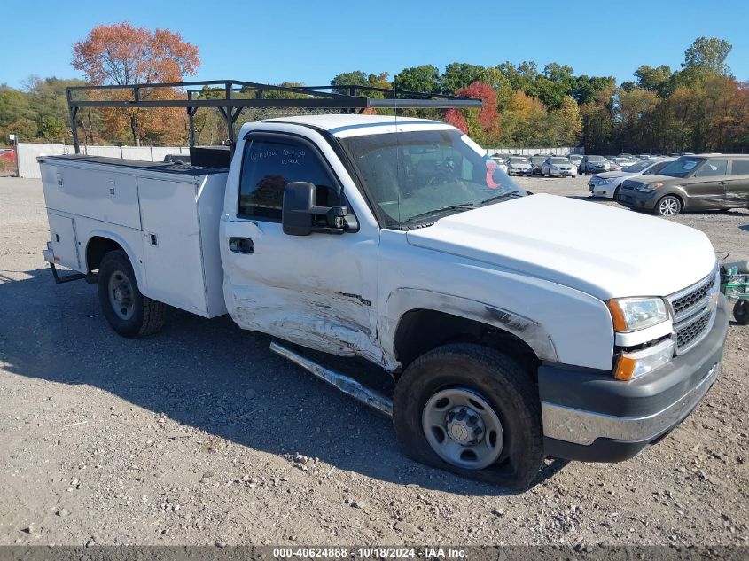 2007 CHEVROLET SILVERADO 2500HD CLASSIC WORK TRUCK #3034053794