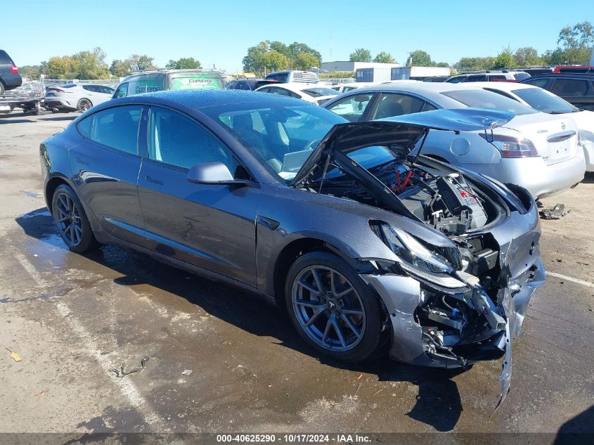 2022 TESLA MODEL 3 LONG RANGE DUAL MOTOR ALL-WHEEL DRIVE #3002837355