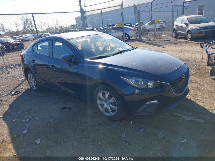 2016 MAZDA MAZDA3 I SPORT #3013938893