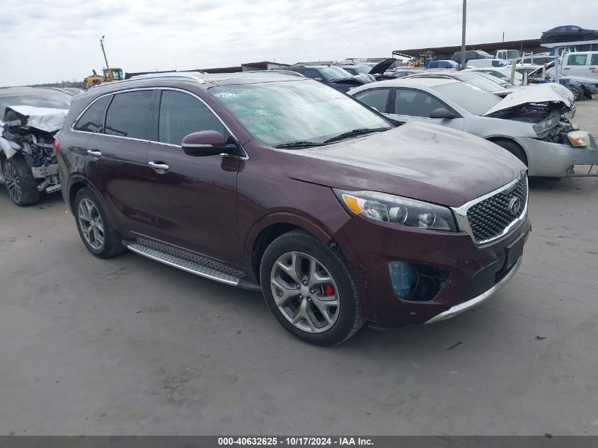 2017 KIA SORENTO 3.3L SX #3046369423