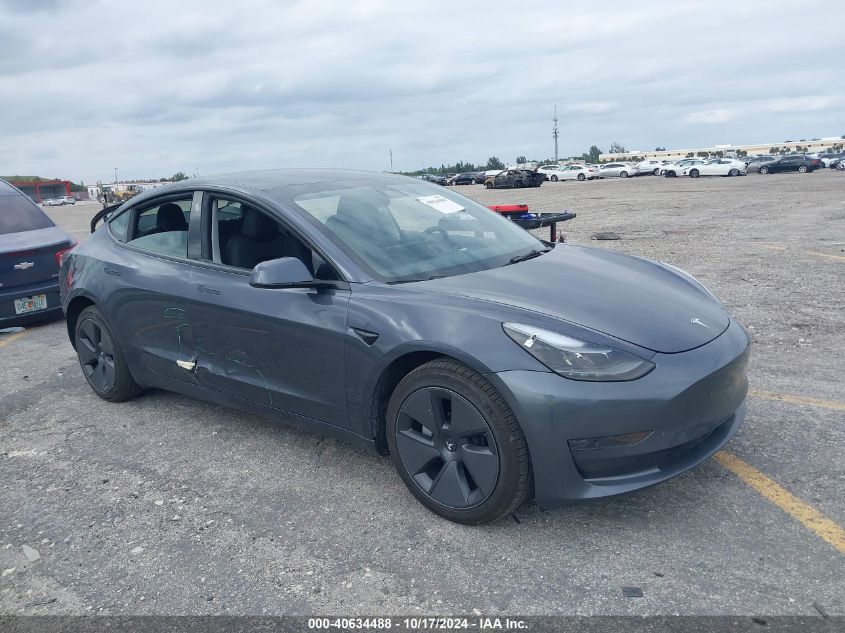 2023 TESLA MODEL 3 REAR-WHEEL DRIVE #3035075840