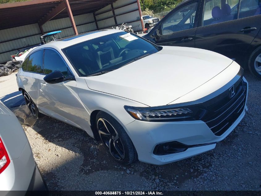 2021 HONDA ACCORD SPORT 2.0T #2992819545