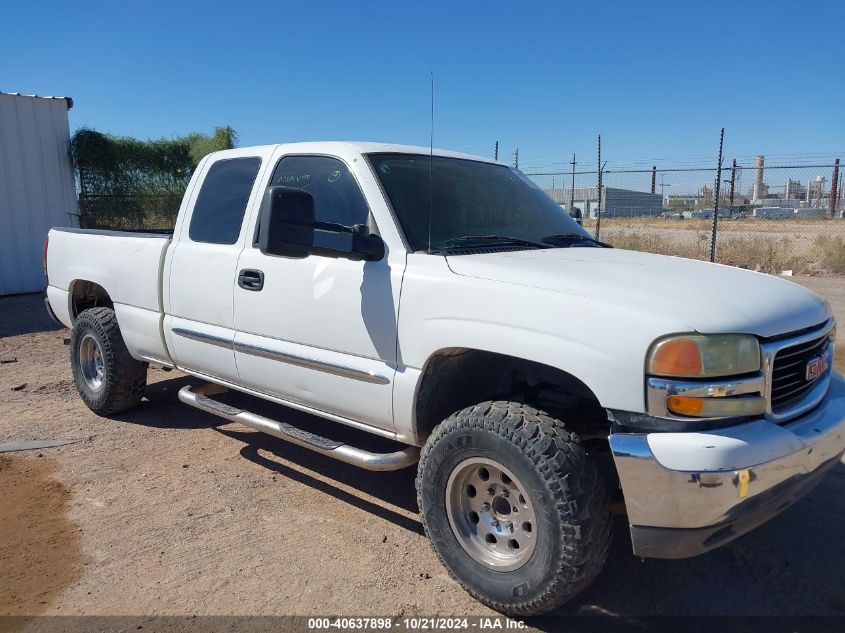 2004 GMC SIERRA 1500 SLE #2990356146