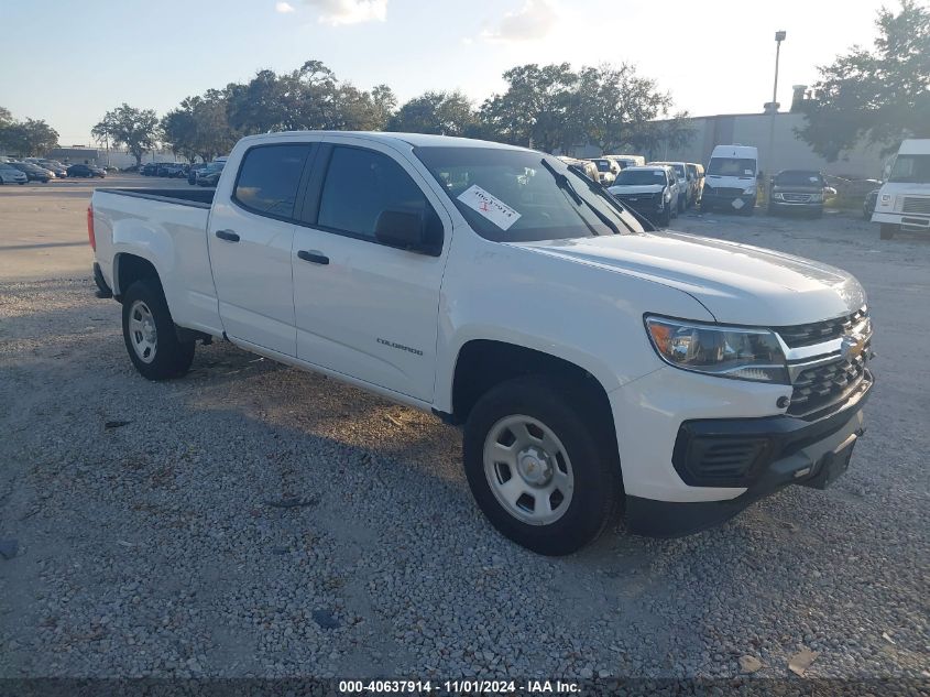 2021 CHEVROLET COLORADO 2WD  LONG BOX WT #2992823465