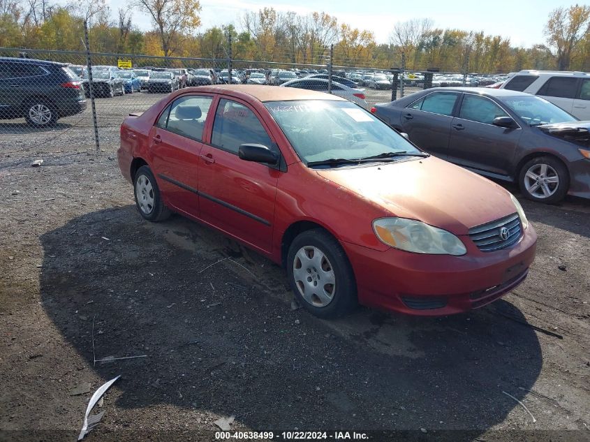 2003 TOYOTA COROLLA CE #2981760968