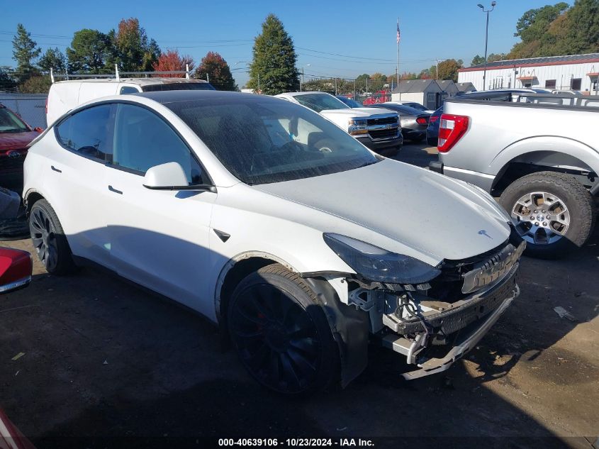 2023 TESLA MODEL Y AWD/PERFORMANCE DUAL MOTOR ALL-WHEEL DRIVE #2995281774