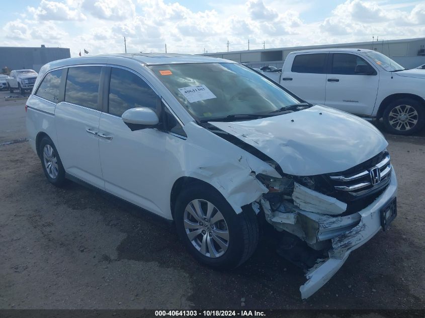 2014 HONDA ODYSSEY EX-L #3035085895