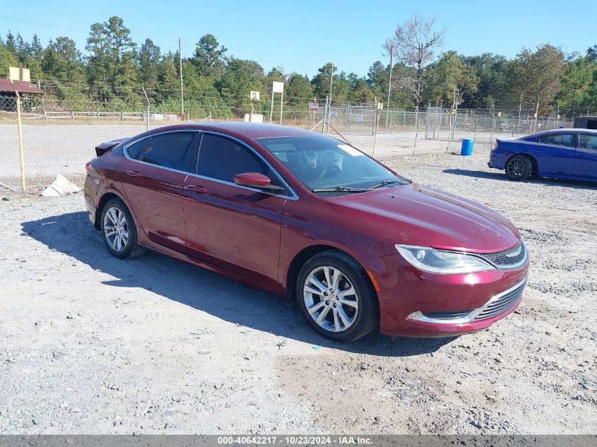 2015 CHRYSLER 200 LIMITED #2995298047