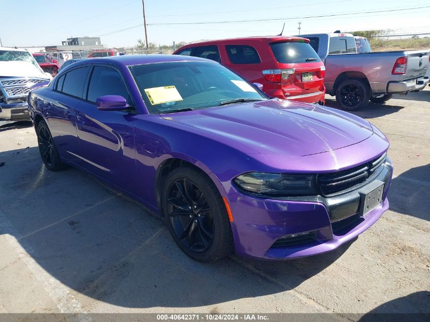 2016 DODGE CHARGER SXT #3035089493