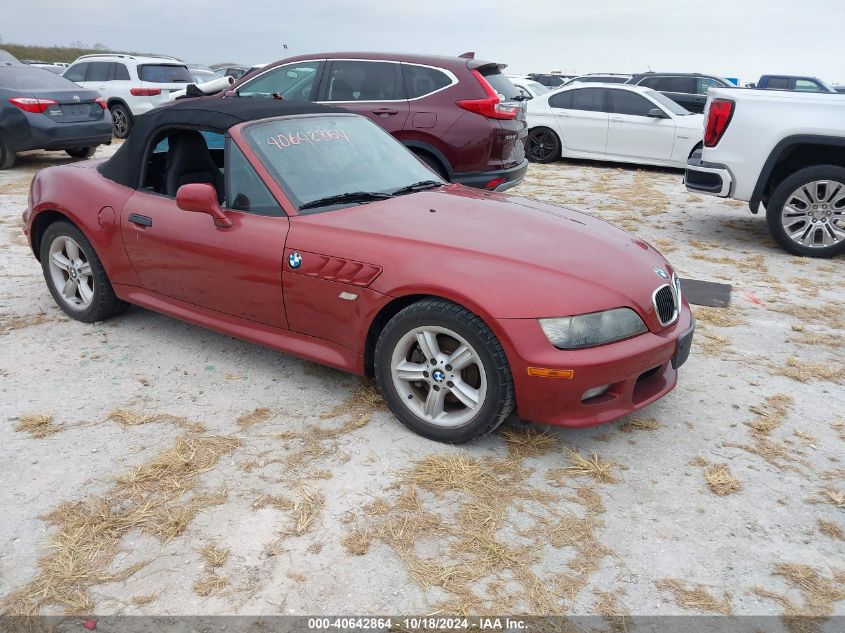 2001 BMW Z3 2.5I #2995298026